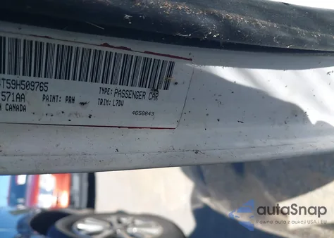 2009 Dodge Challenger R/T из США, поврежденный, VIN 2B3LJ54T59H509765